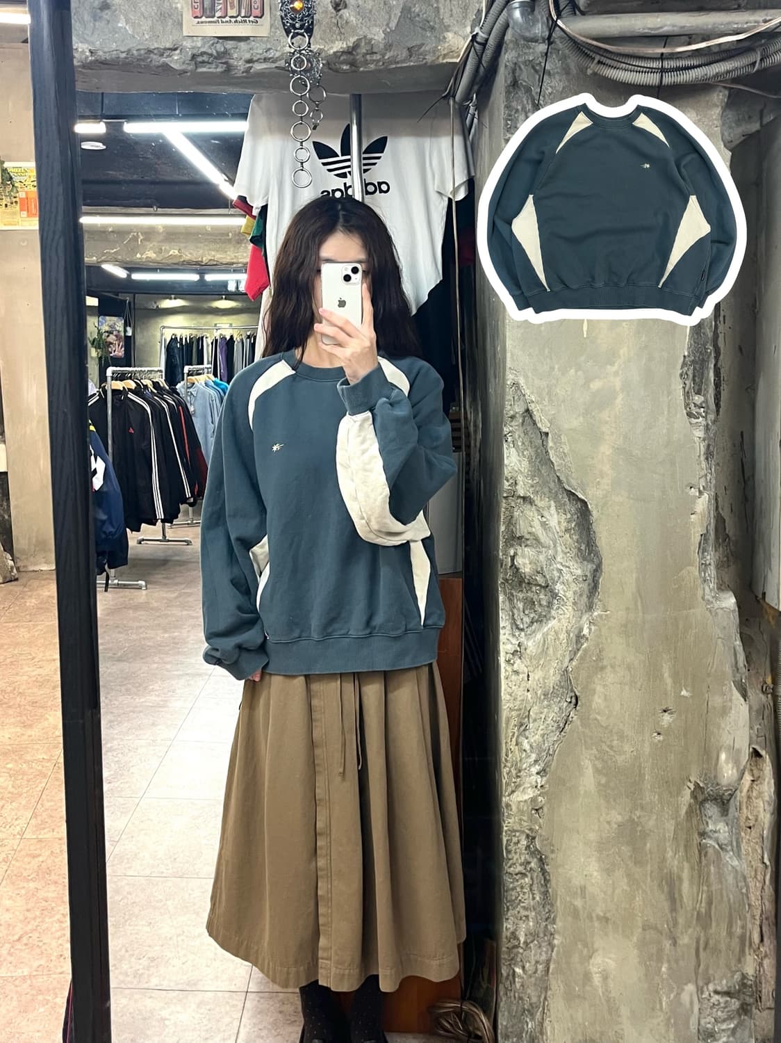 나이스 고스트 클럽 맨투맨 S #csz2573 상품이미지1