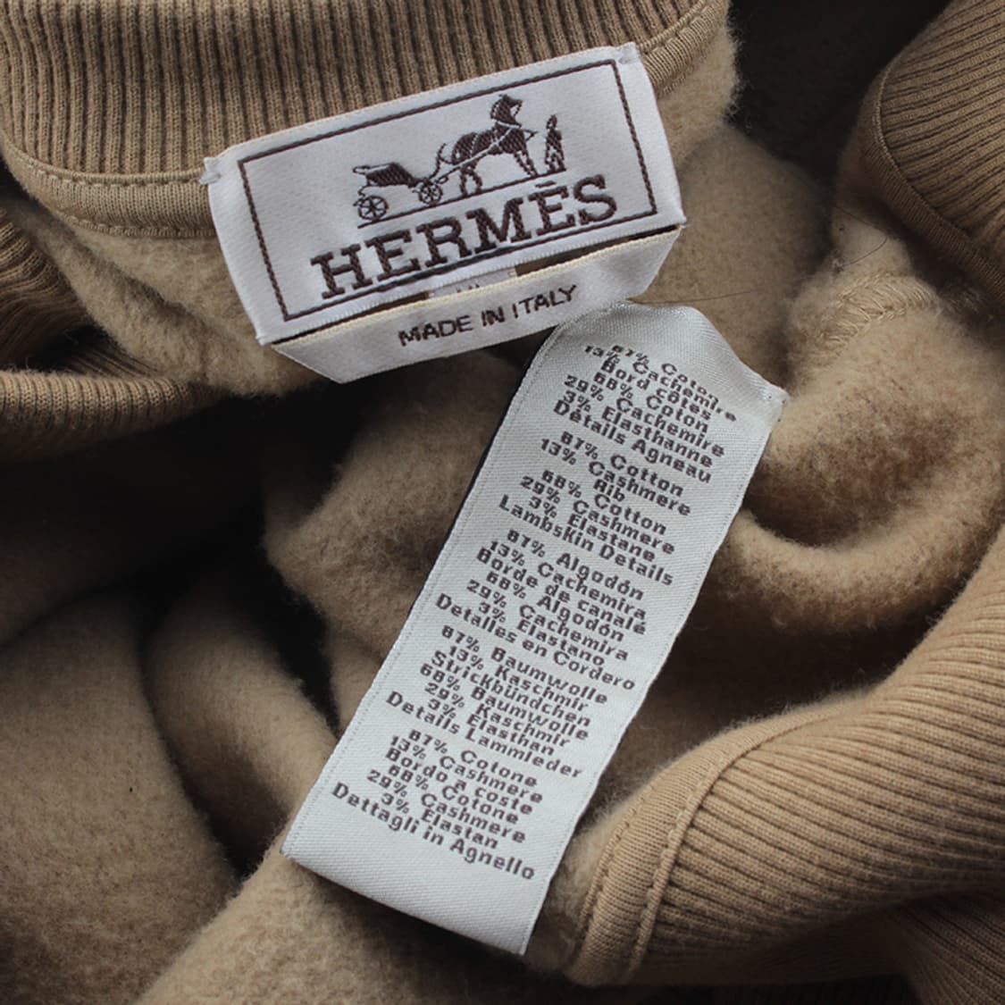 에르메스 딥베이지 남성 스웨트 셔츠 95 상품이미지3