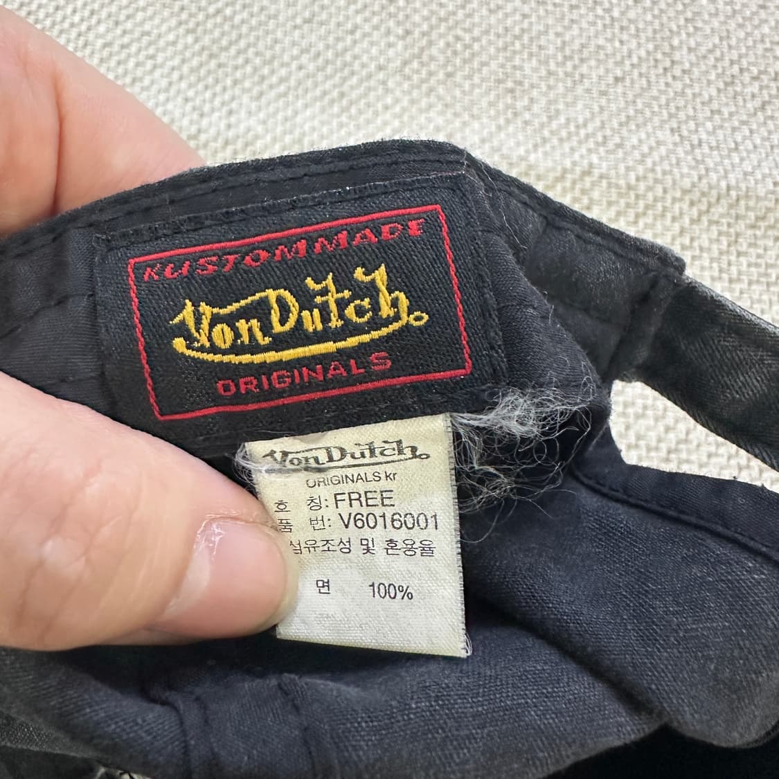 F 본더치 볼캡  0401D 상품이미지7