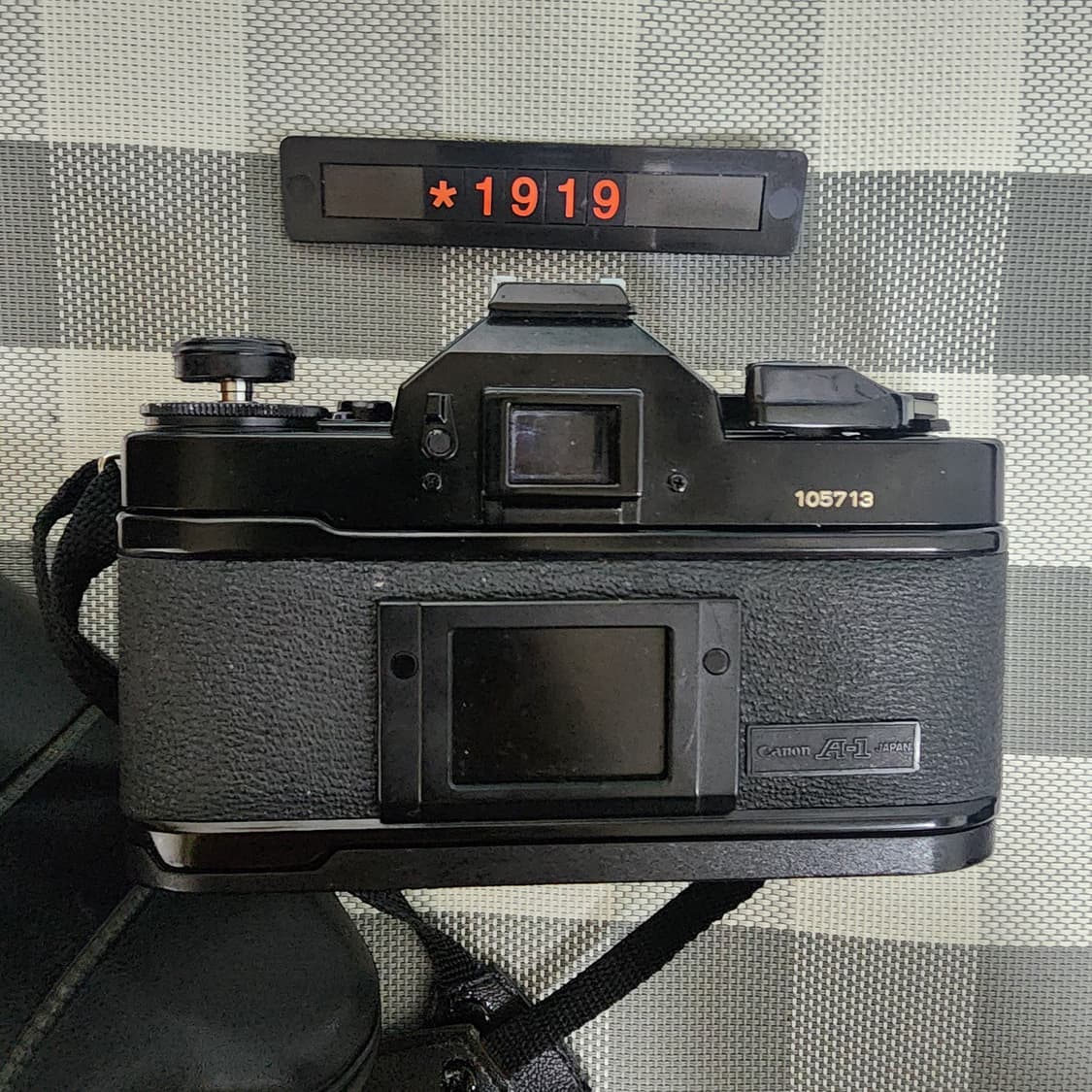 캐논 A-1 필름카메라 블랙바디 1.4렌즈 케이스포함 상품이미지4