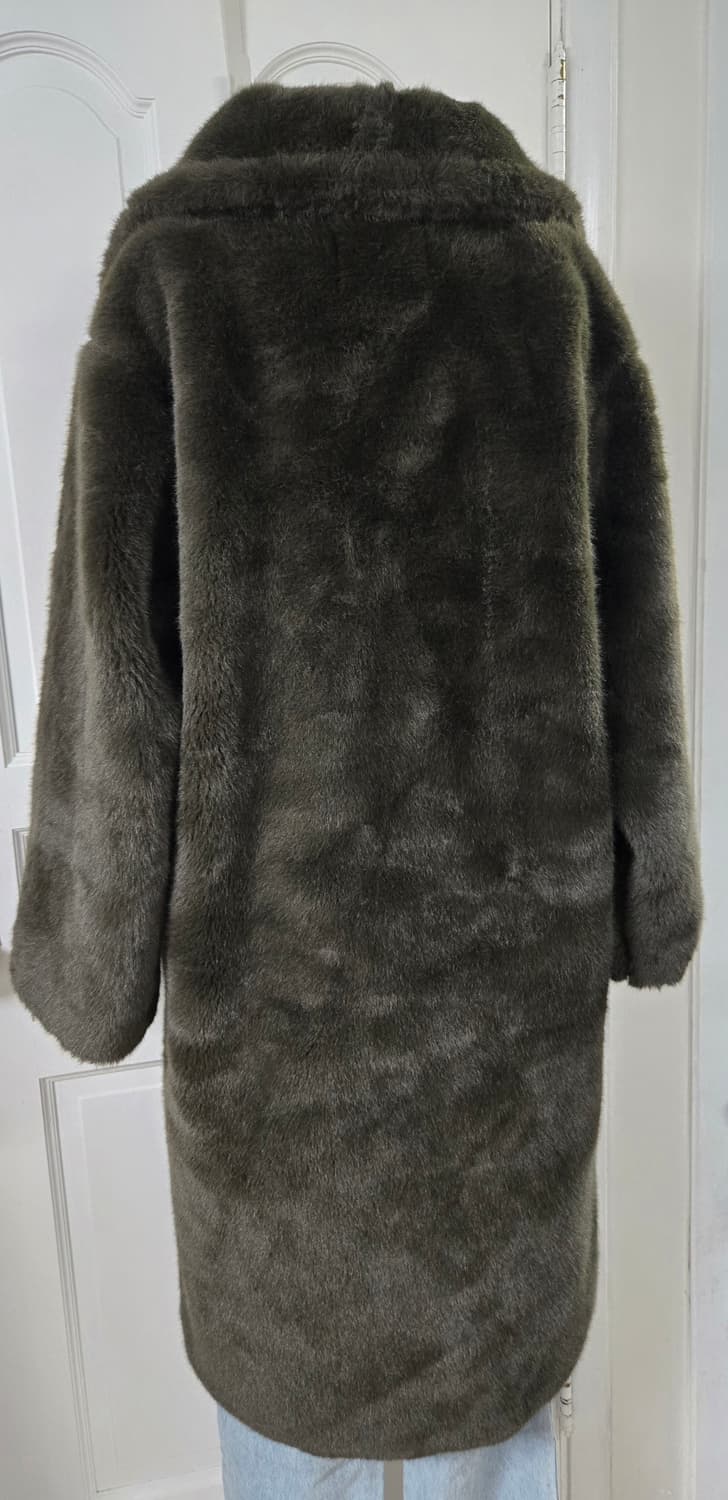 망고 에코퍼 롱코트 상품이미지5