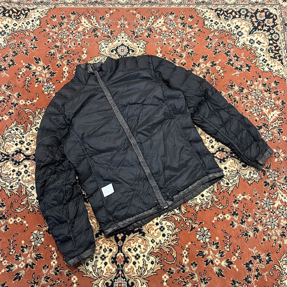 몽벨 경량패딩 실버 (L) 구스다운 상품이미지6