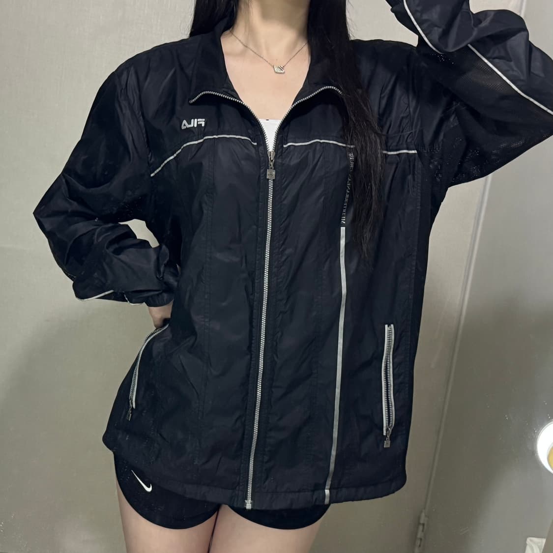 희귀 필라 휠라 올드스쿨 Y2k 바람막이 상품이미지2