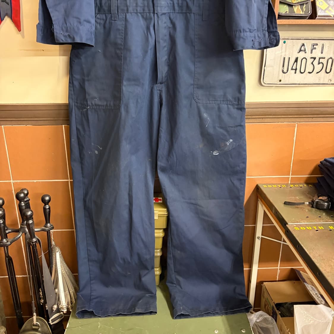 미군 오리지널 커버올 46R Size (105-110) 상품이미지3