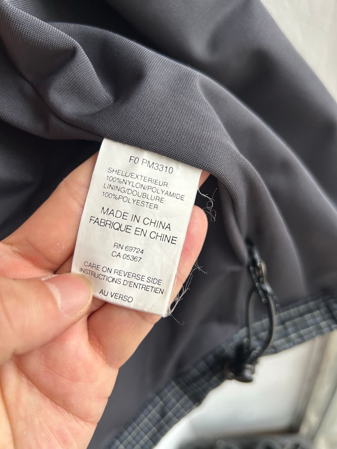 00‘s 컬럼비아 블랙체크 바람막이 상품이미지6