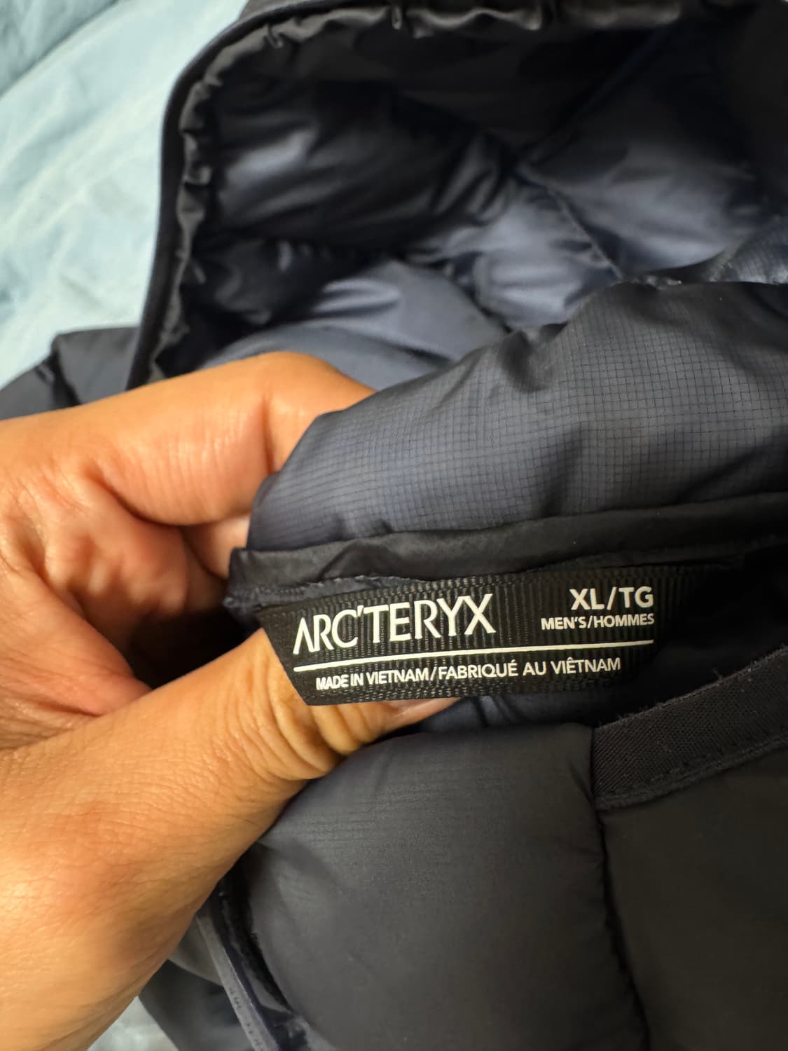 [XL] 아크테릭스 세륨 후디 블랙사파이어 상품이미지3