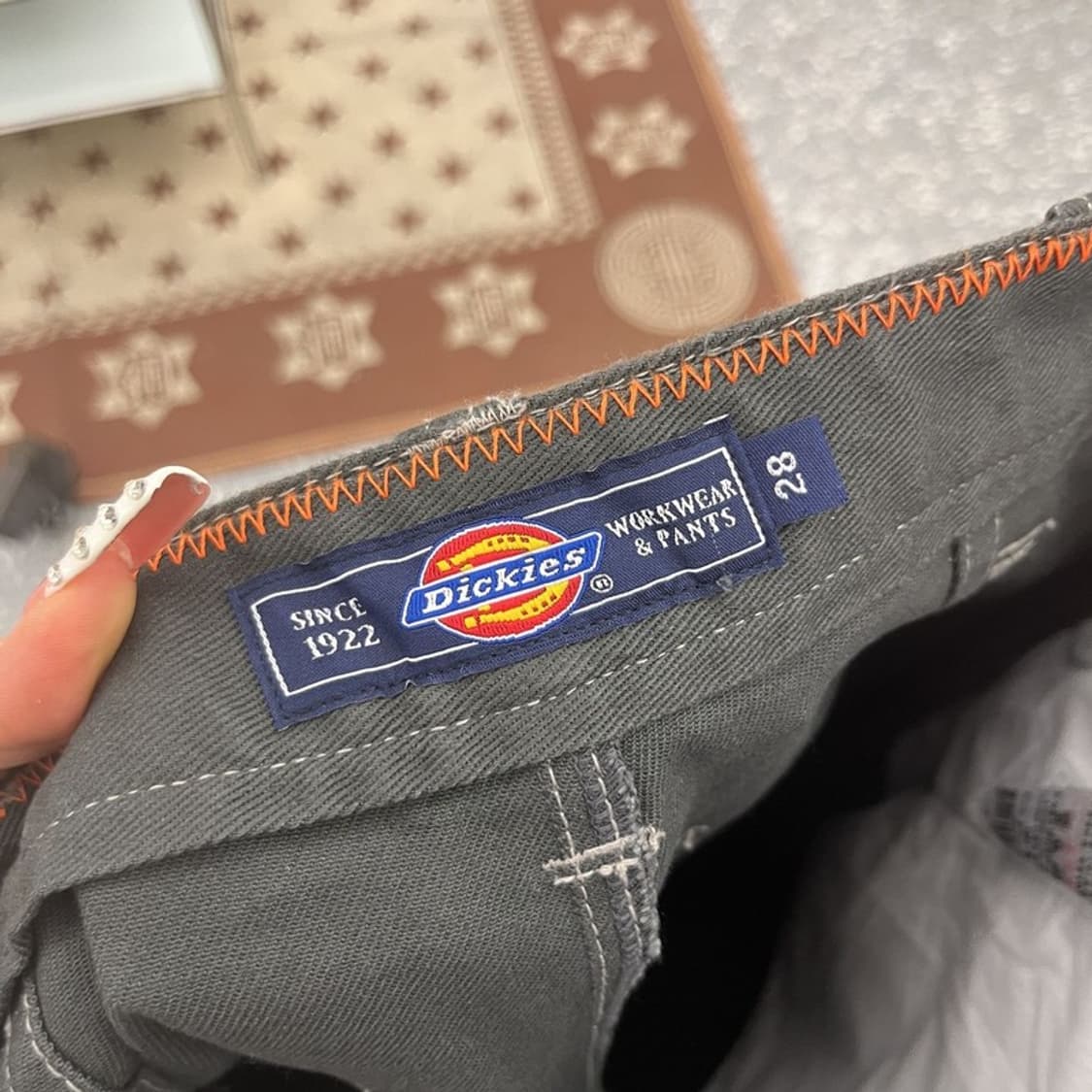 디키즈 빈티지 캔버스 스케치라인 카펜터 팬츠 28인치 C10441 상품이미지6