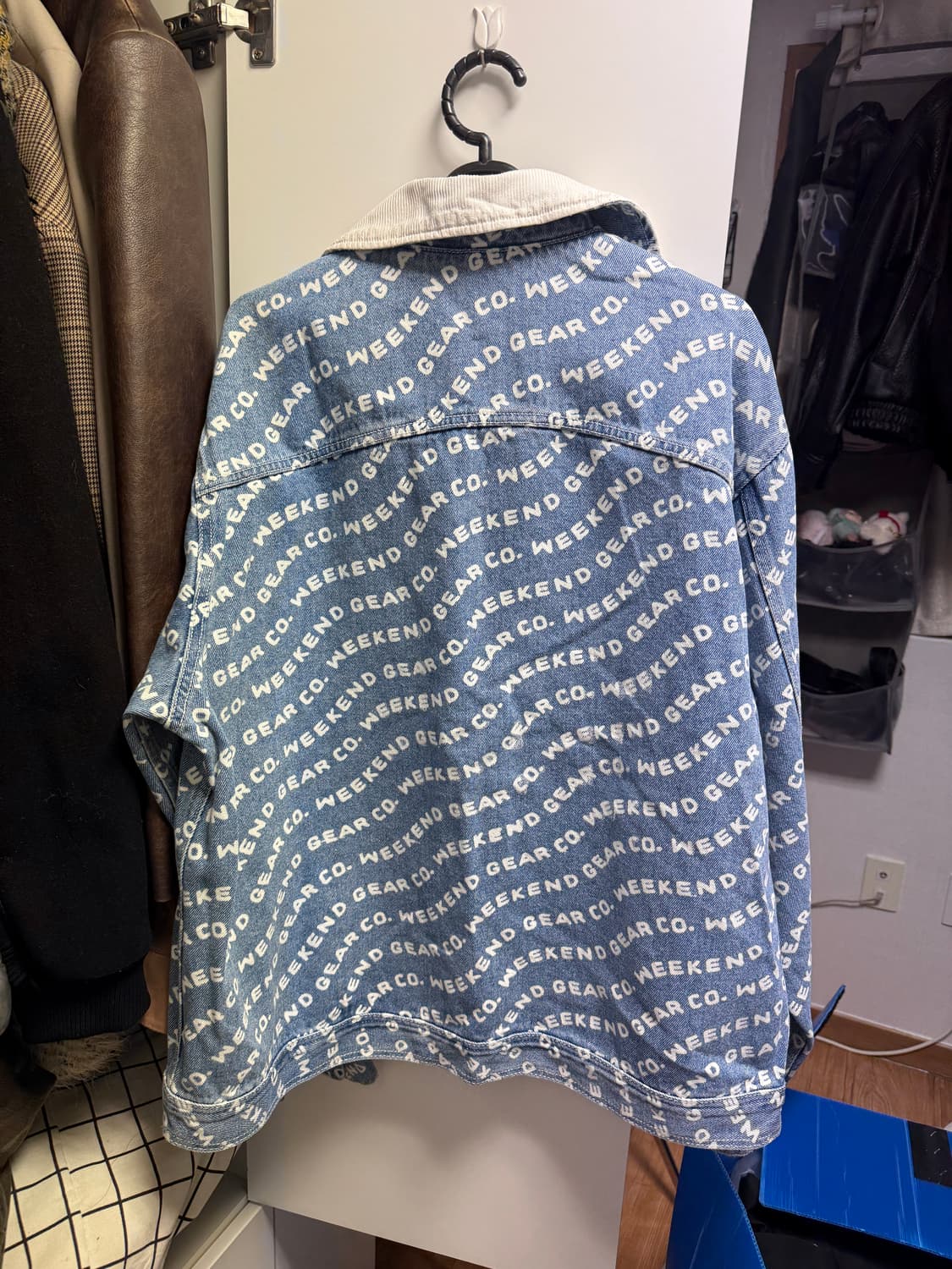 위캔더스 데님 셋업 L  상품이미지3