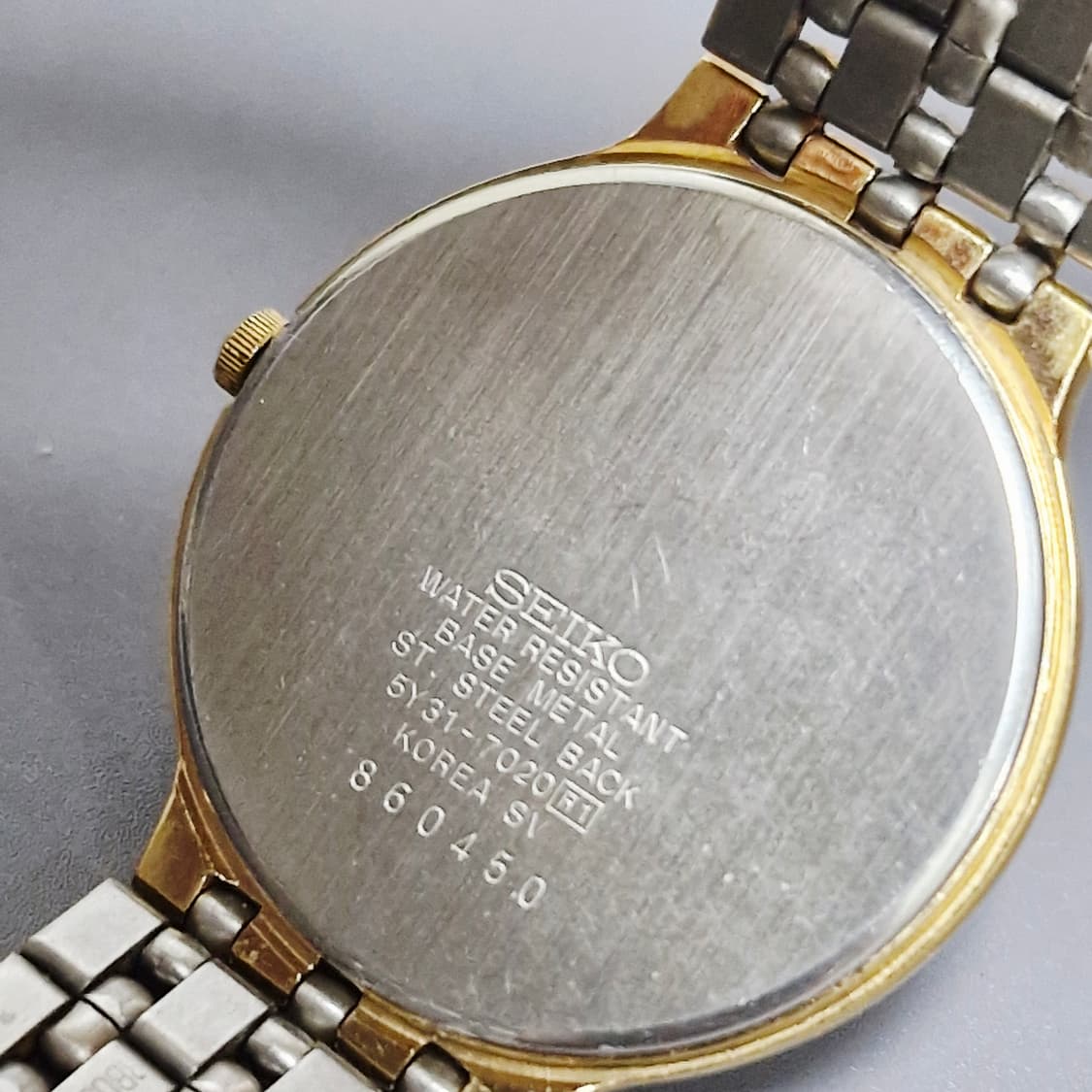 세이코 빈티지 골드 쿼츠시계 상품이미지10