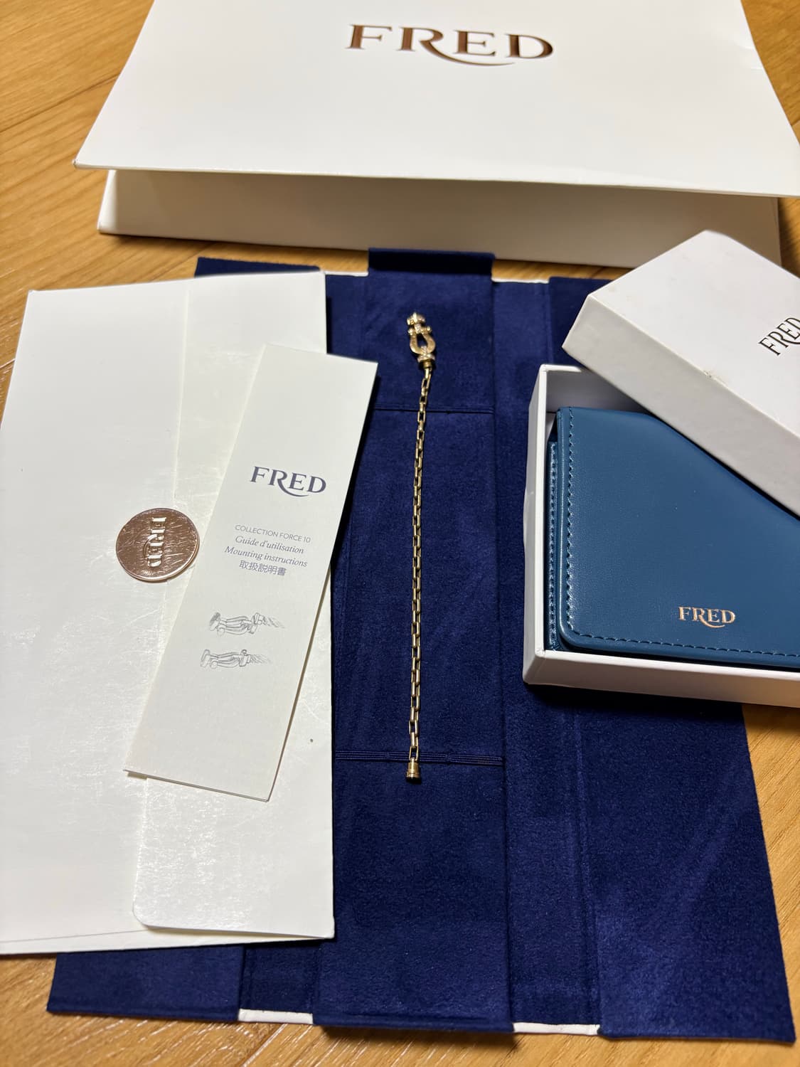 프레드 포스텐 18k 브레이슬릿 상품이미지5