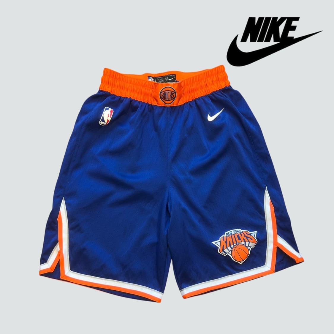 [S]나이키 뉴욕 닉스 NBA 농구 반바지 상품이미지1
