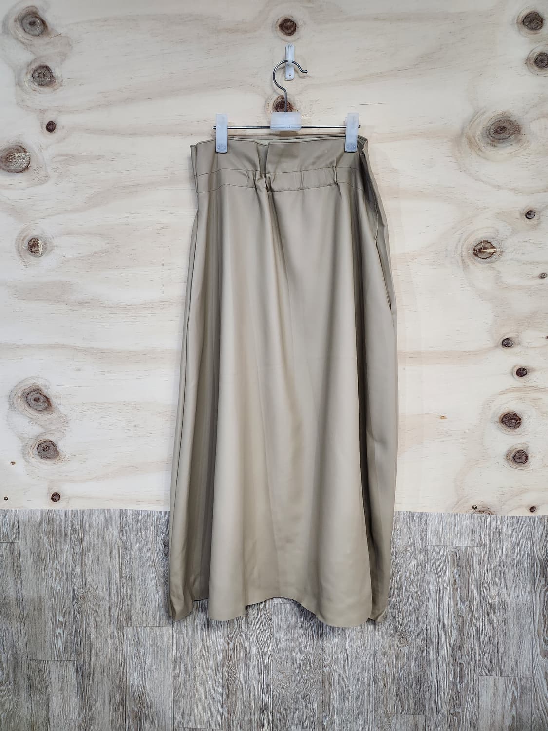 646) 비건레더 롱 스커트 상품이미지2