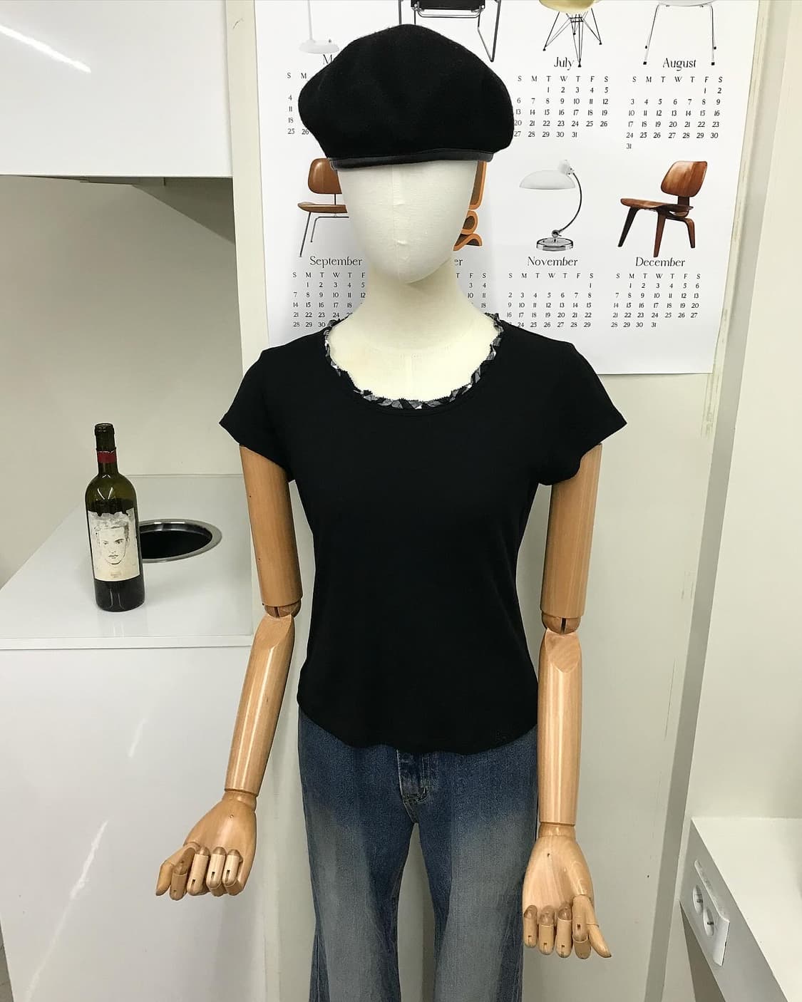 버버리 로고 넥셔링 반팔티 상품이미지6