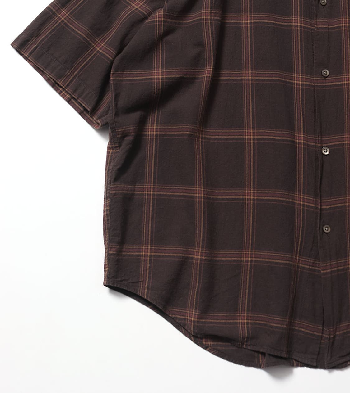 BEAMS - SMOKE CHECK EASY SHIRT 상품이미지6