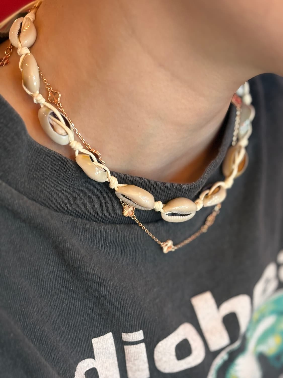 카우리 껍질 목걸이 상품이미지1