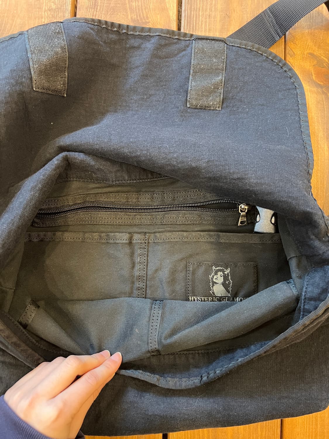 히스테릭글래머 블랙 히스걸 크로스백 상품이미지3