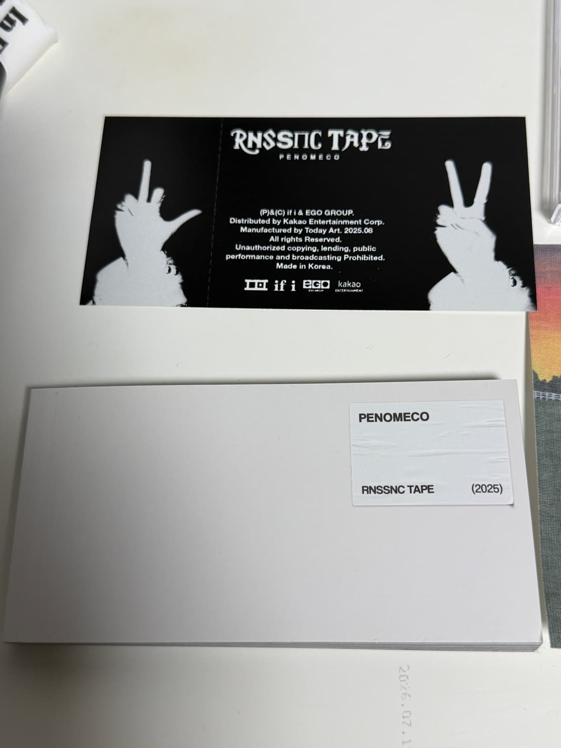 페노메코 RNSSNC TAPE CD 상품이미지2