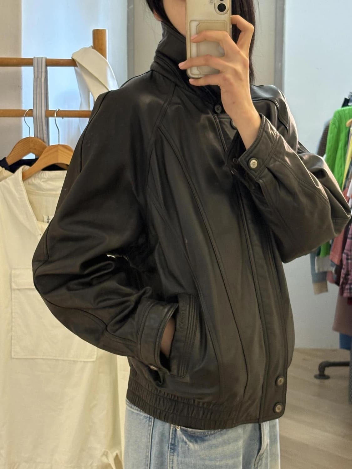 빈티지 양가죽 자켓 상품이미지5