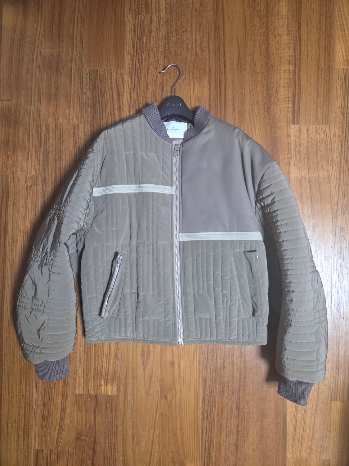 세컨드레이어 숏 봄버 자켓 상품이미지1