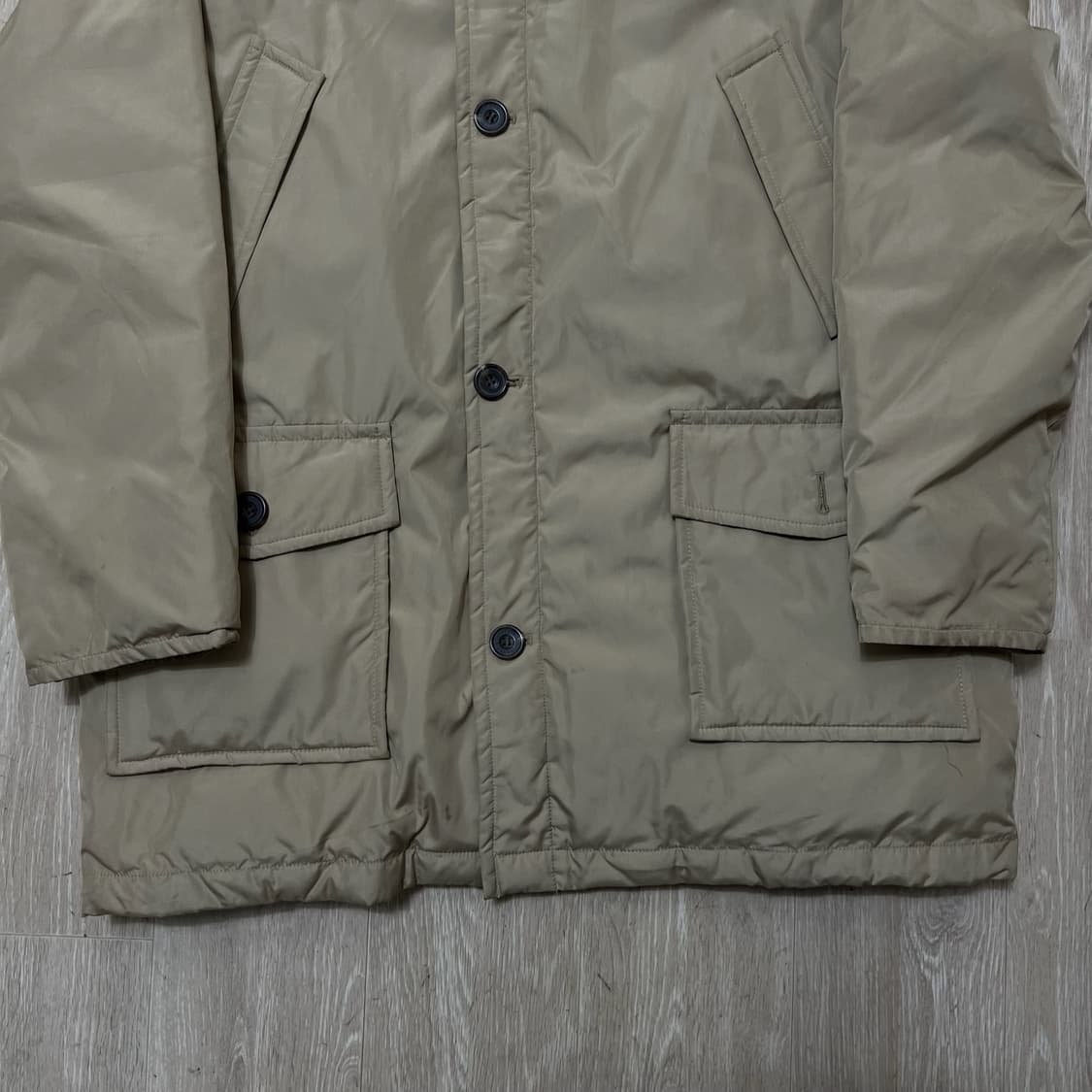 라일앤스코트 남성 다운 야상 롱패딩 XL/105 상품이미지3