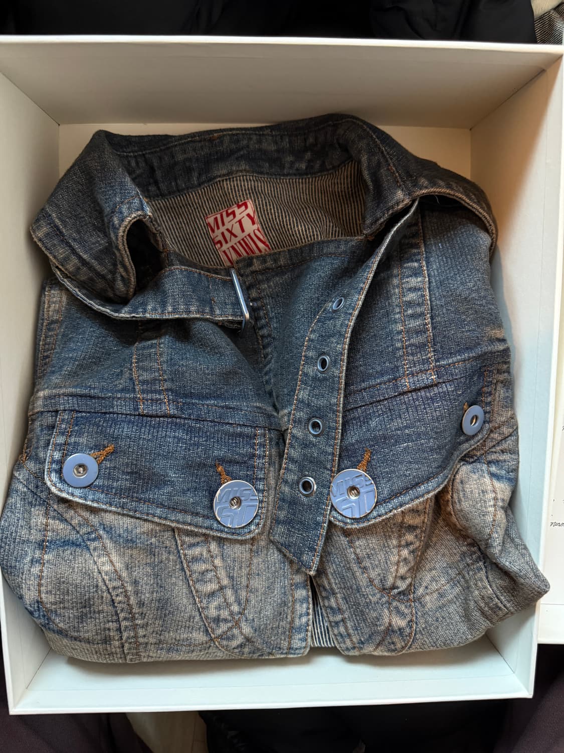 Knwls x misssixty 타이다이 데님자켓 상품이미지6