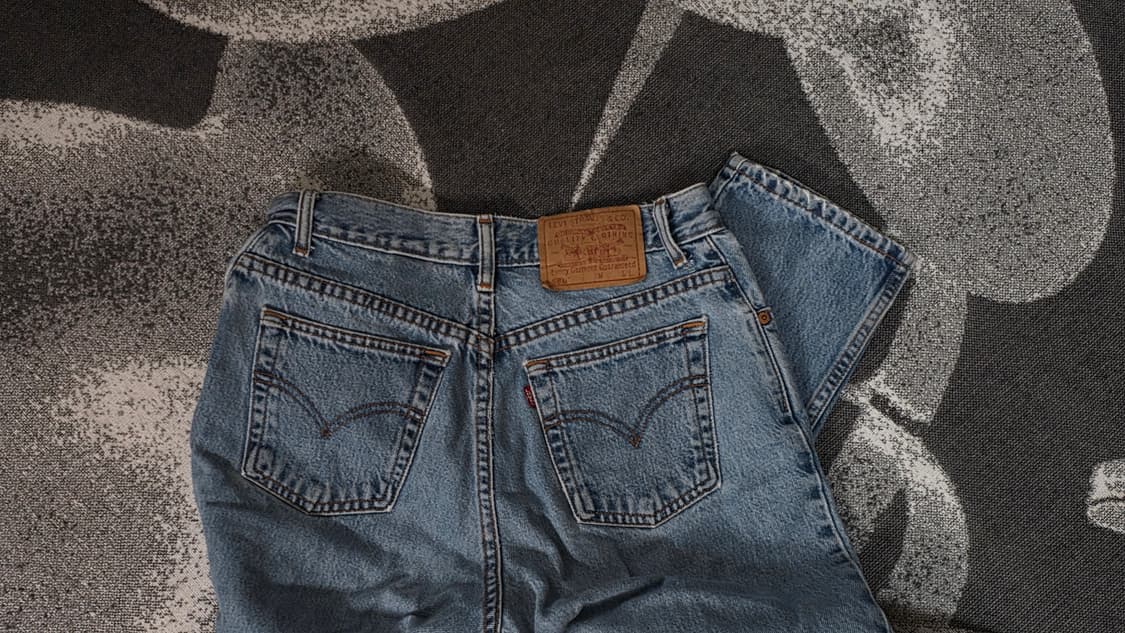 리바이스 빈티지 550 여성용 테이퍼드 데님 27 상품이미지5