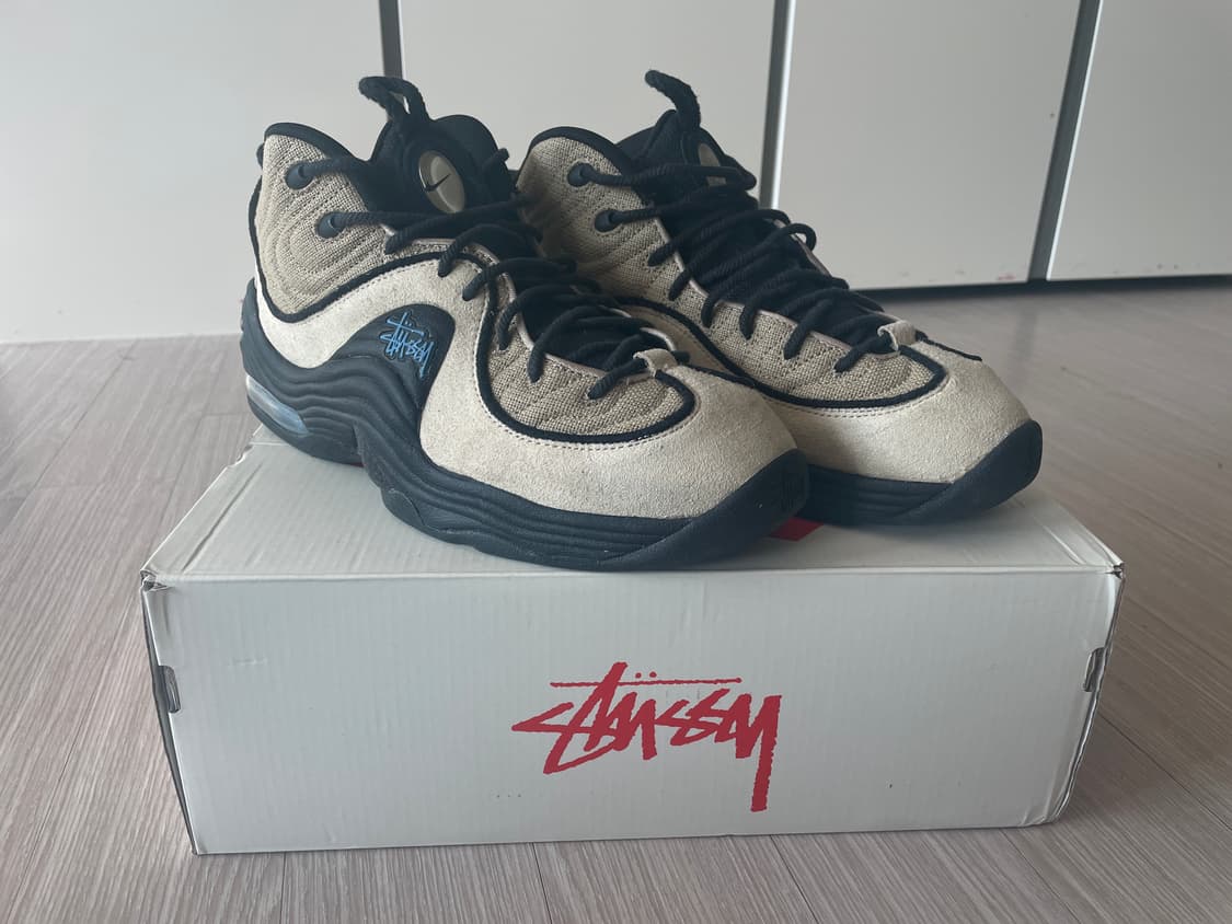 (280) 나이키x스투시 에어페니2 라탄앤라임스톤 상품이미지3