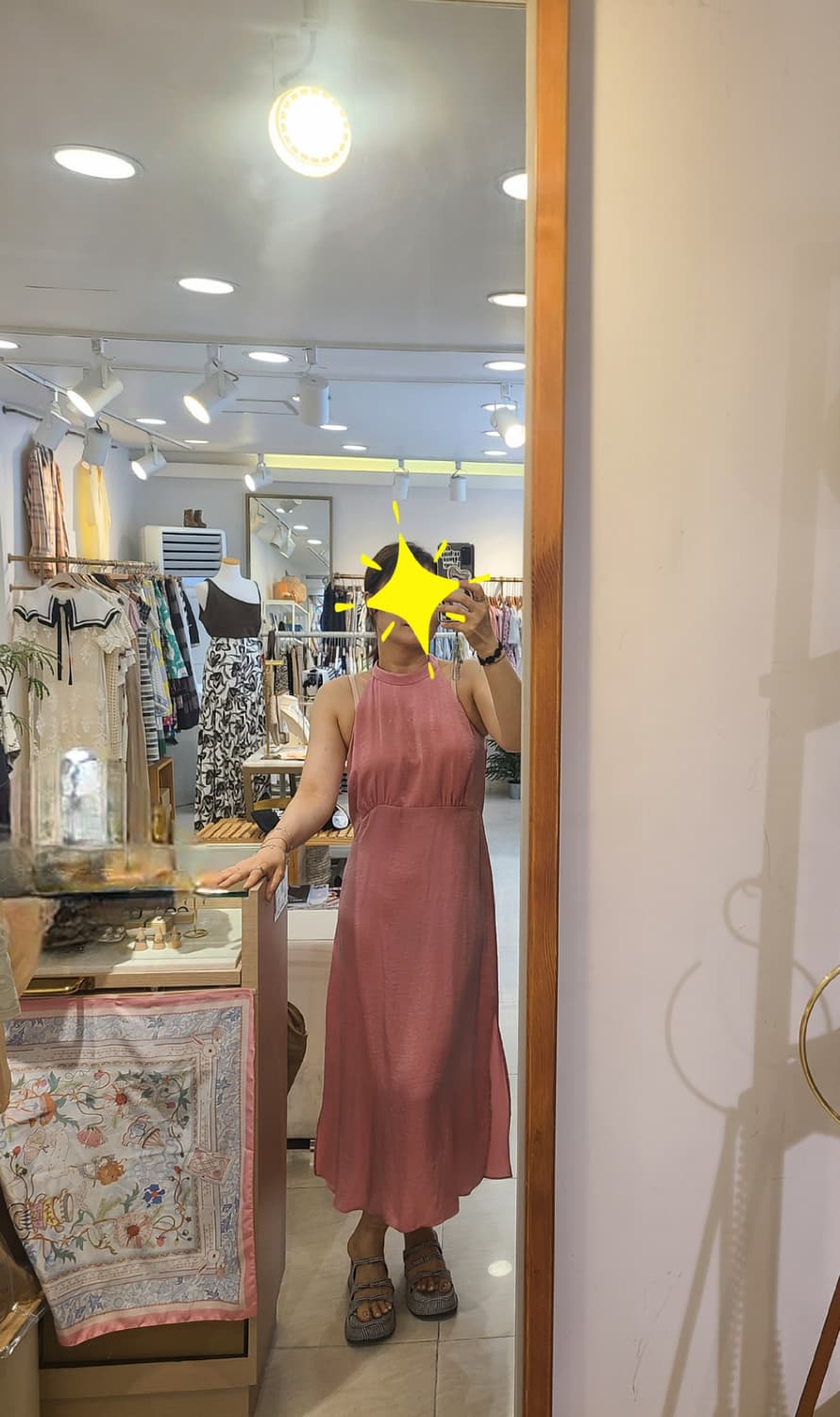자라 홀터넥 백오픈 원피스 상품이미지6