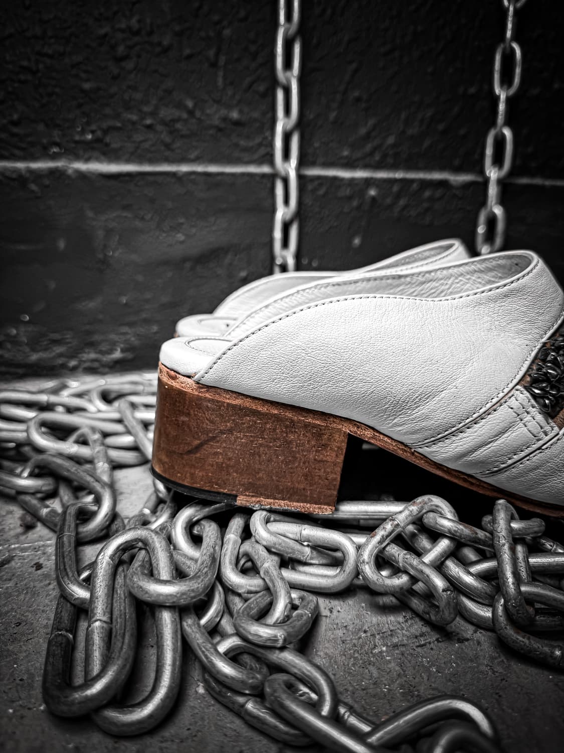 HIROMU TAKAHARA – White Leather Mule 상품이미지7