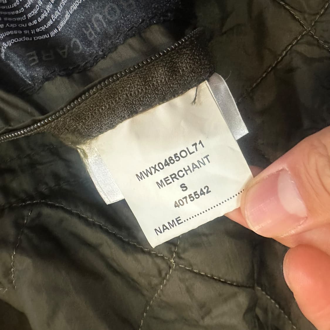 바버 스티브맥퀸 해링턴 자켓 상품이미지7