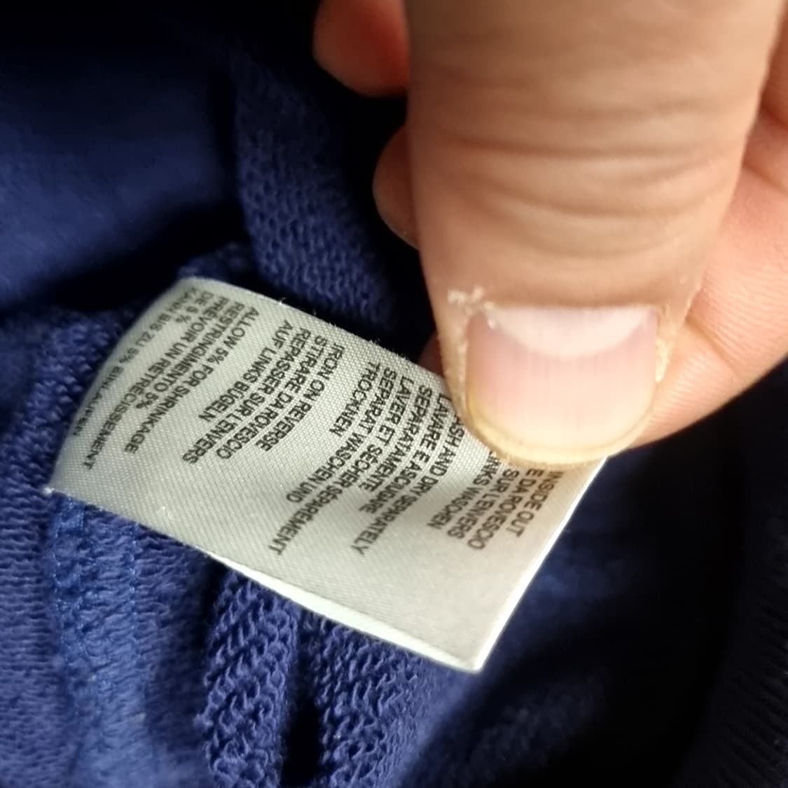 폴스미스 블루 네이비 맨투맨 티셔츠(xl) 상품이미지5