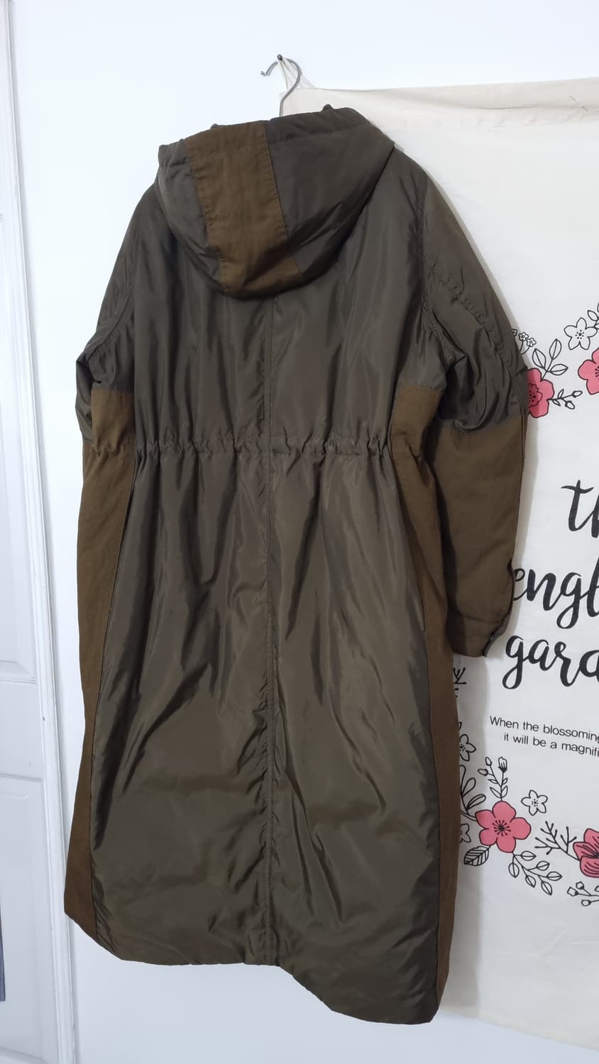 JNBY 카키 덕다운 패딩 코트 상품이미지6