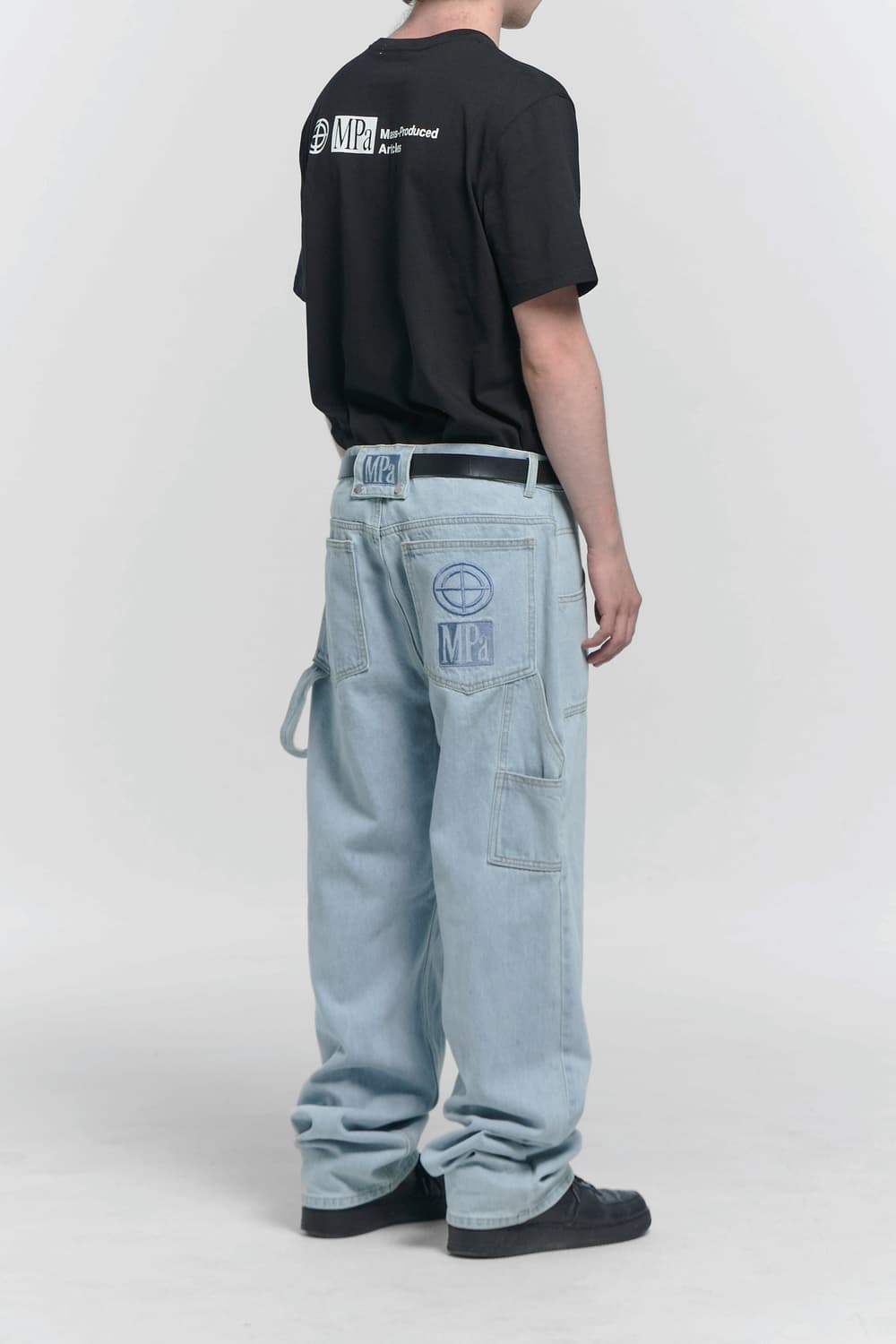 플라스틱프로덕트 페인터 데님 팬츠 상품이미지1