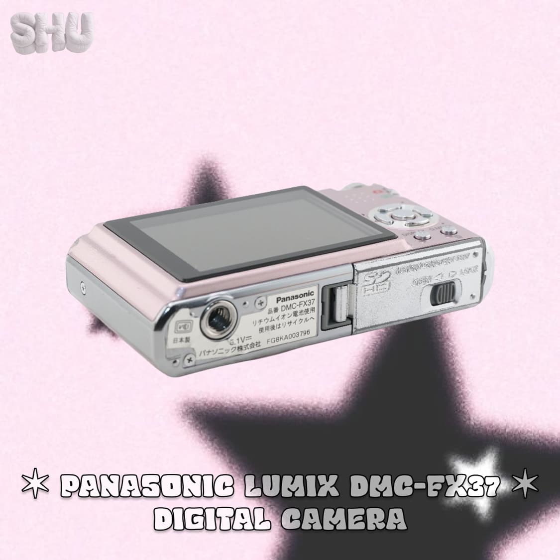 파나소닉 루믹스 DMC-FX37 빈티지 디카 디지털 카메라 핑크 상품이미지5