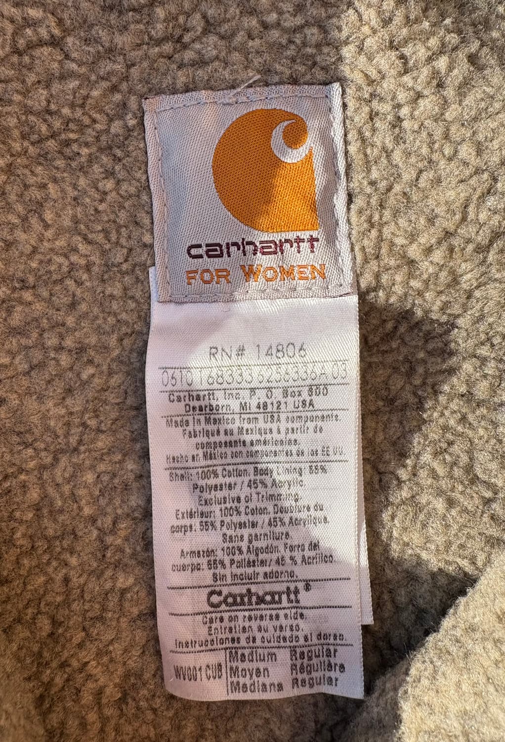 칼하트 셰르파 넥 워크 베스트 CUB 상품이미지4