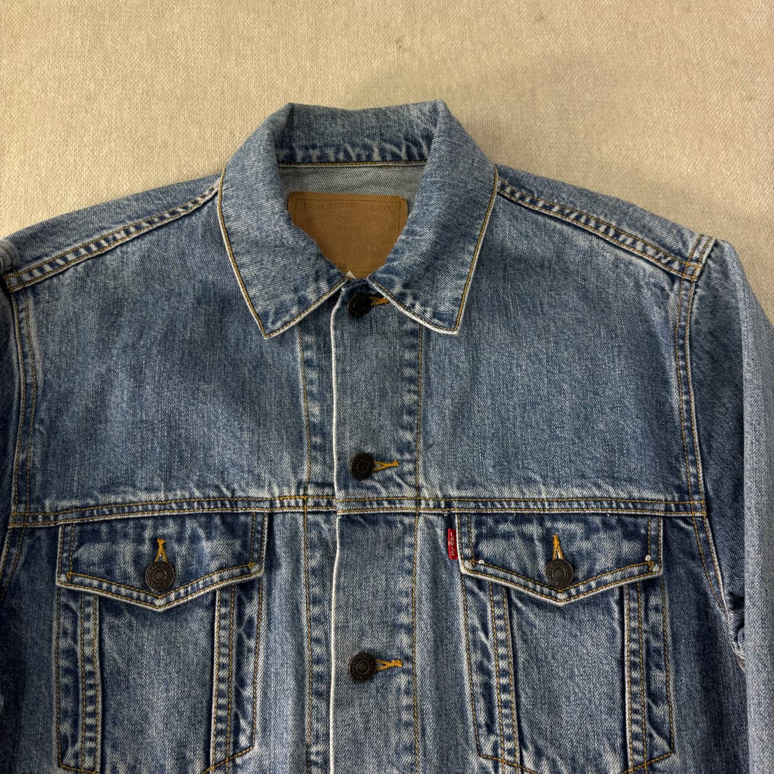 100 리바이스 90s 70507-0389 데님 트러커 자켓 상품이미지2