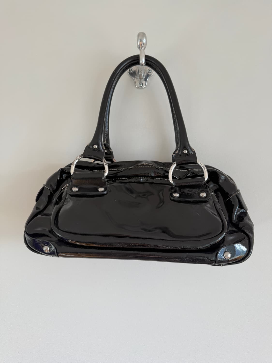 SEQUOIA 에나멜 레더 보스톤 숄더백 상품이미지1