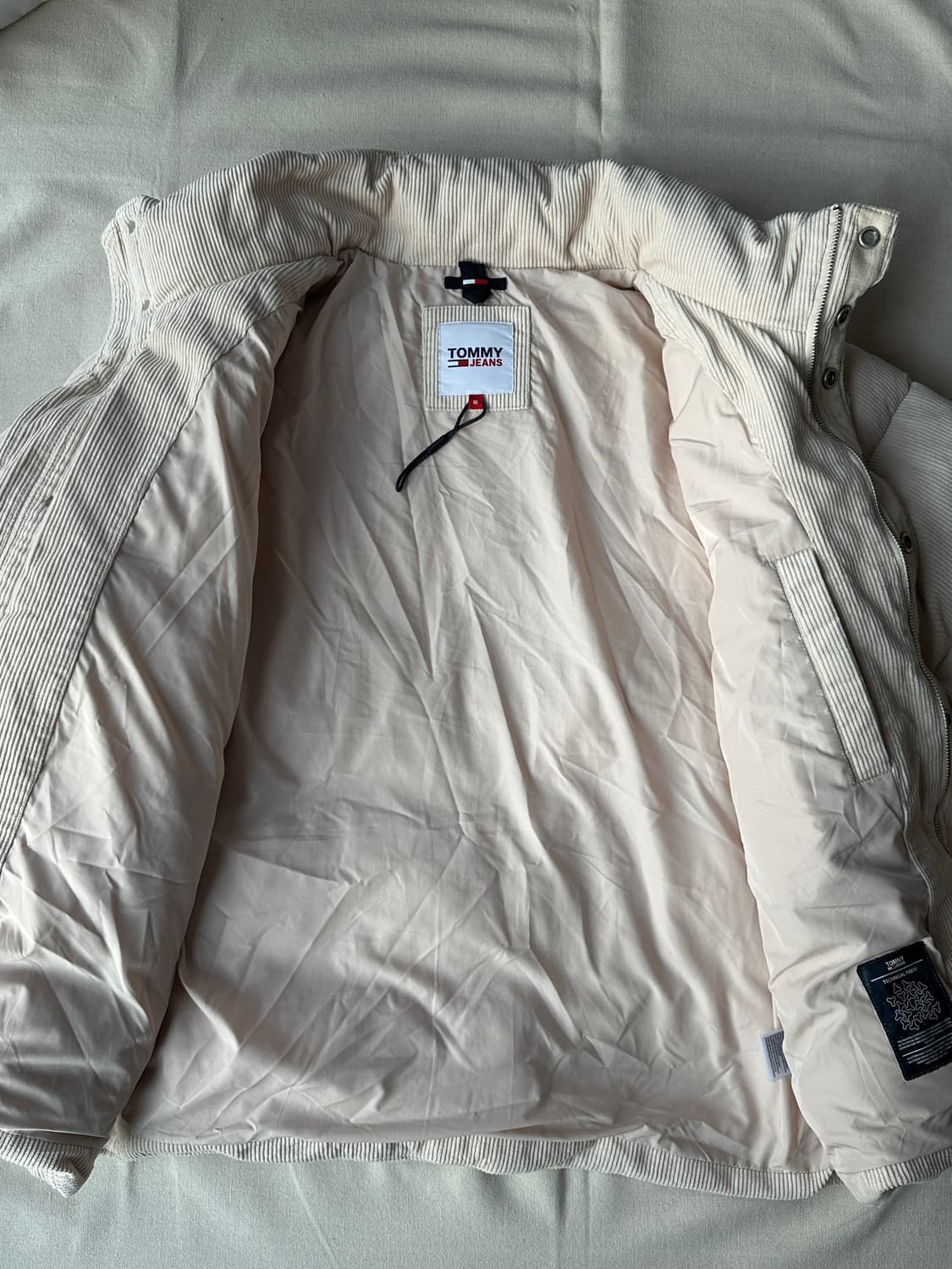 타미진스 코듀로이 패딩 아이보리 M  상품이미지9