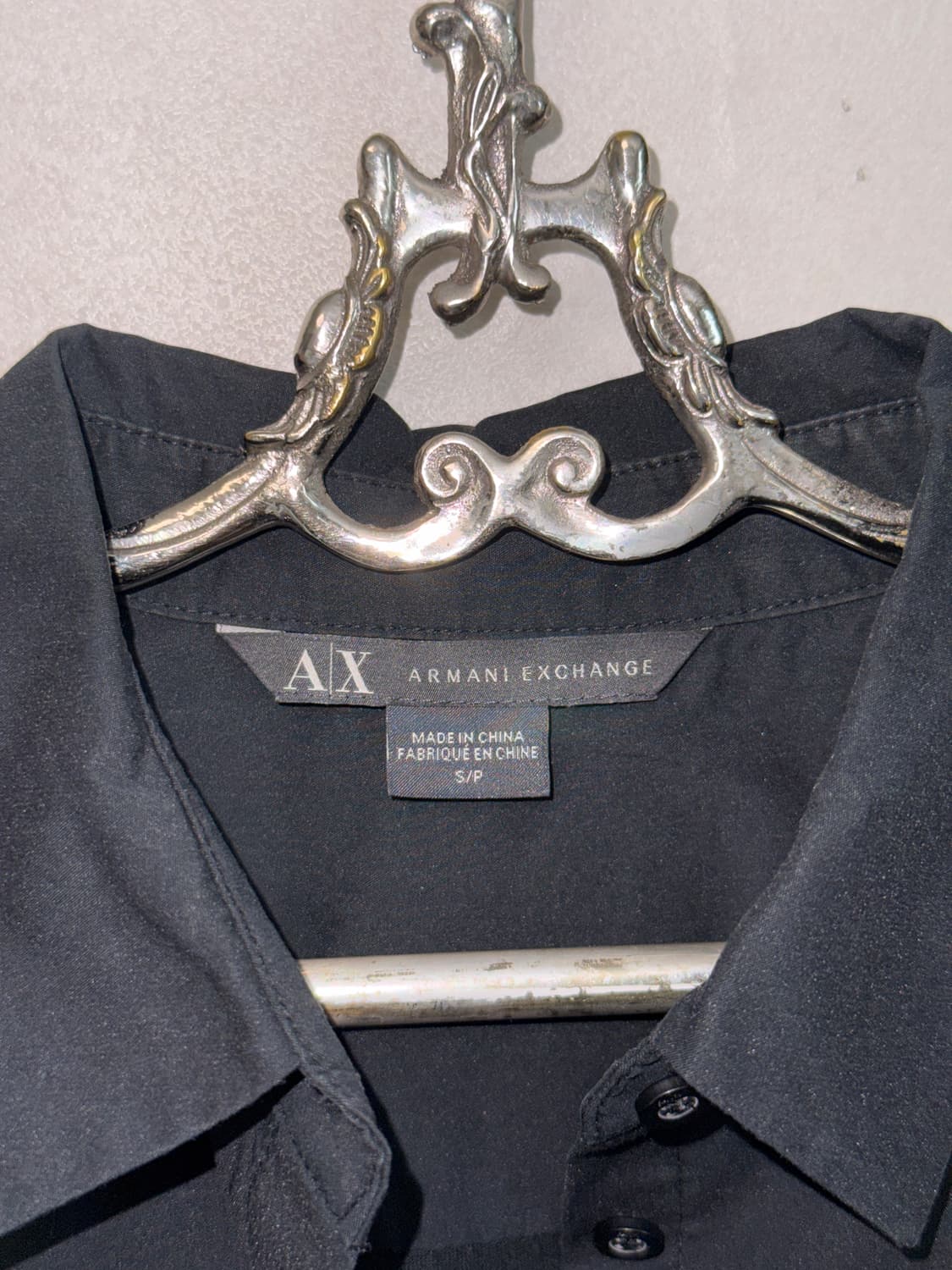 Armani Exchange back strap half shirt 상품이미지5