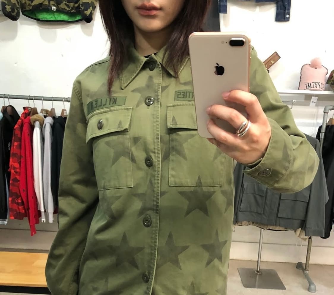 와코마리아 밀리터리 셔츠 상품이미지1