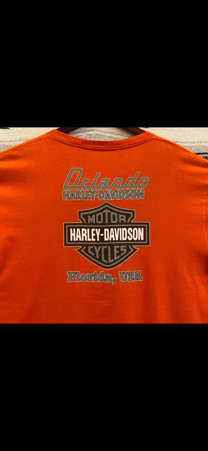 대장급 06년 USA 할리데이비슨 플로리다 올랜도 반팔티 상품이미지9