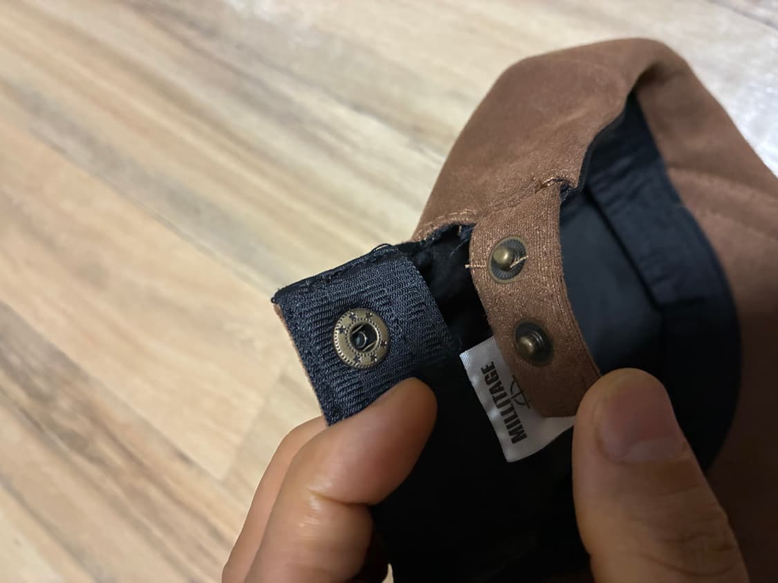 [새상품] 빈티지 브라운 베레모 빵모자 상품이미지5