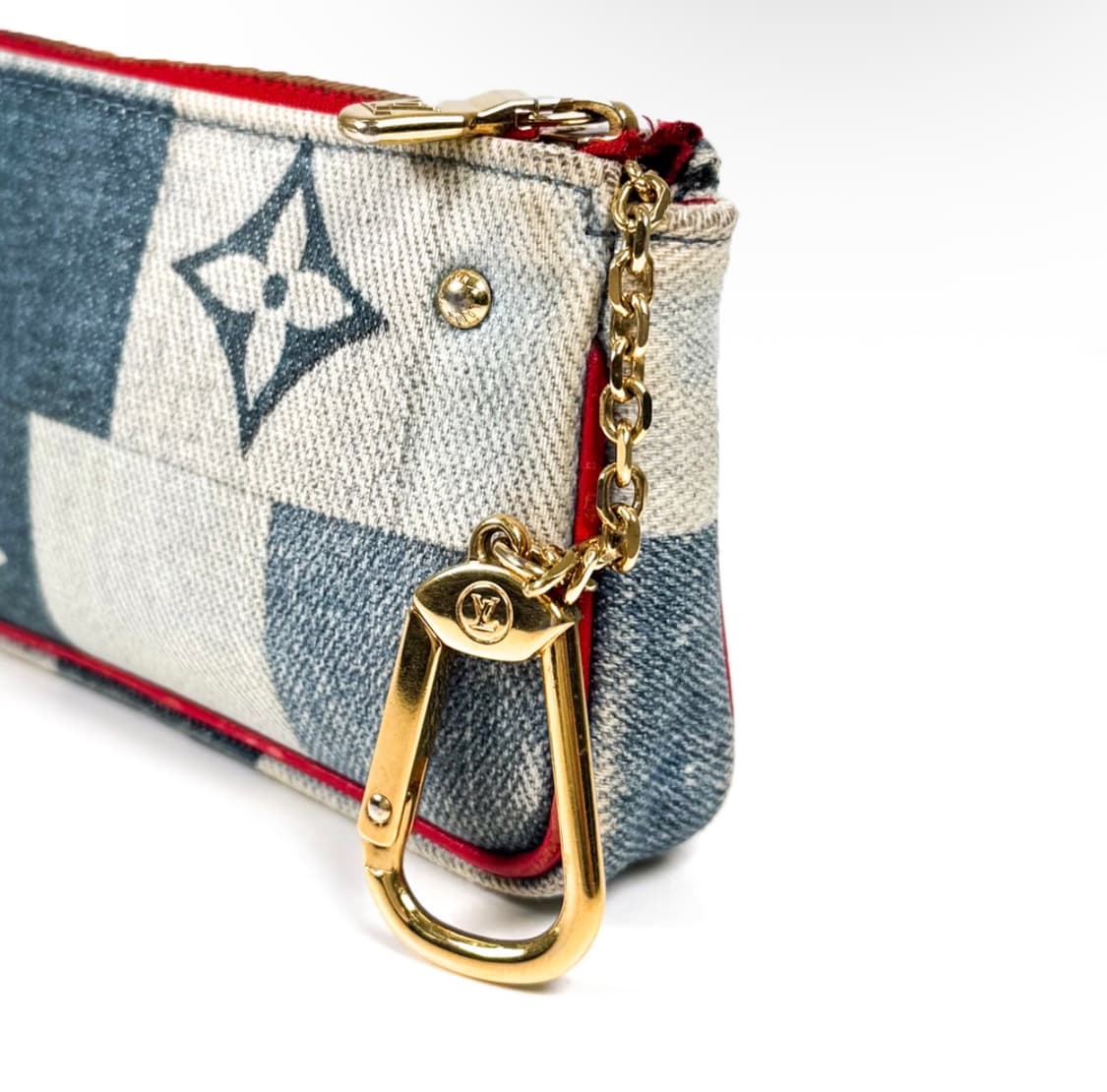 [OS] 루이비통 모노그램 데님 포쉐트 키링 코인퍼스 파우치 마이크로 상품이미지6