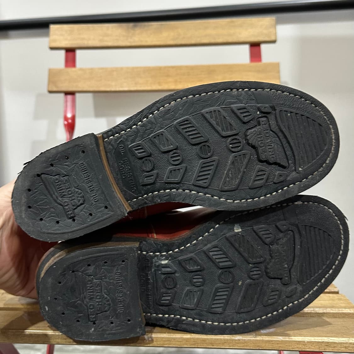 US5) 레드윙 부츠 레더 엔지니어 부츠 희귀 색상 상품이미지7