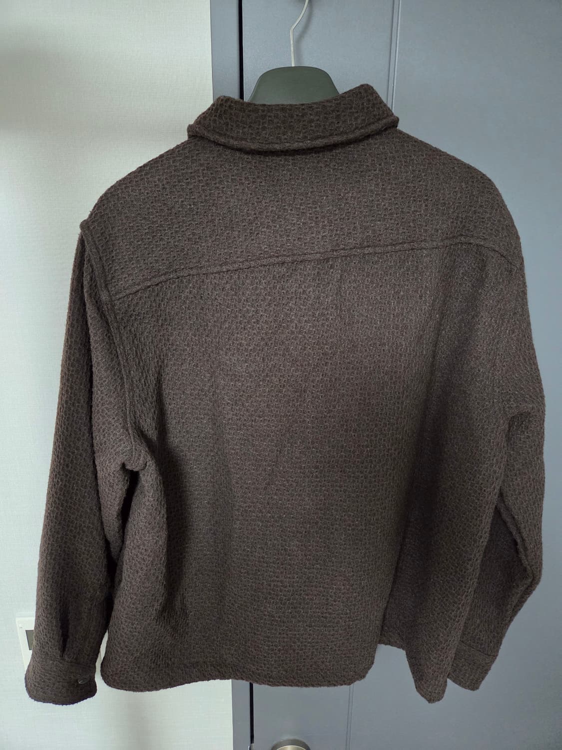 (새상품) 남자 울자켓 브라운 100,105 XL 판매합니다.H&M 상품이미지7