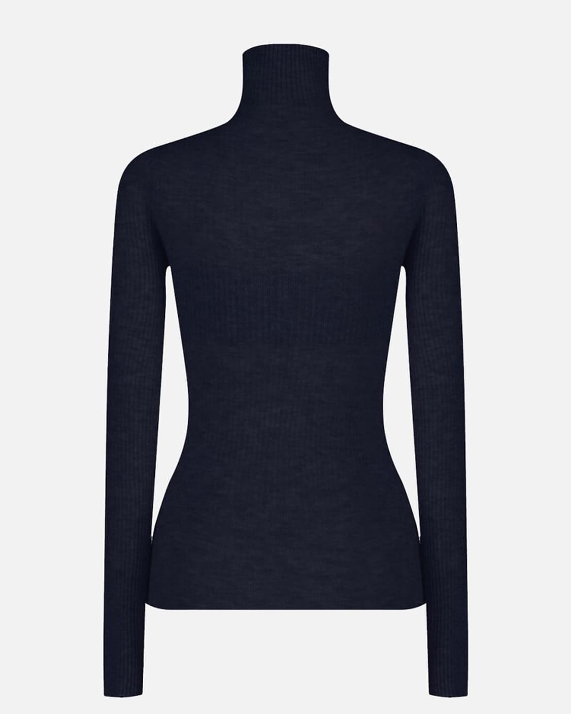 쥬키프 RIBBED HIGH-NECK TOP IN MIXED WOOL 상품이미지2