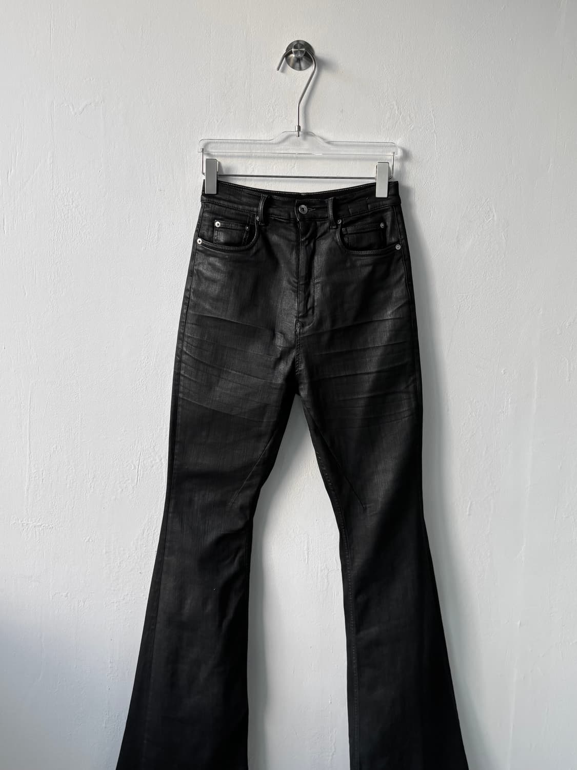 릭오웬스 볼란 부츠컷 왁스 진 sbw 상품이미지2