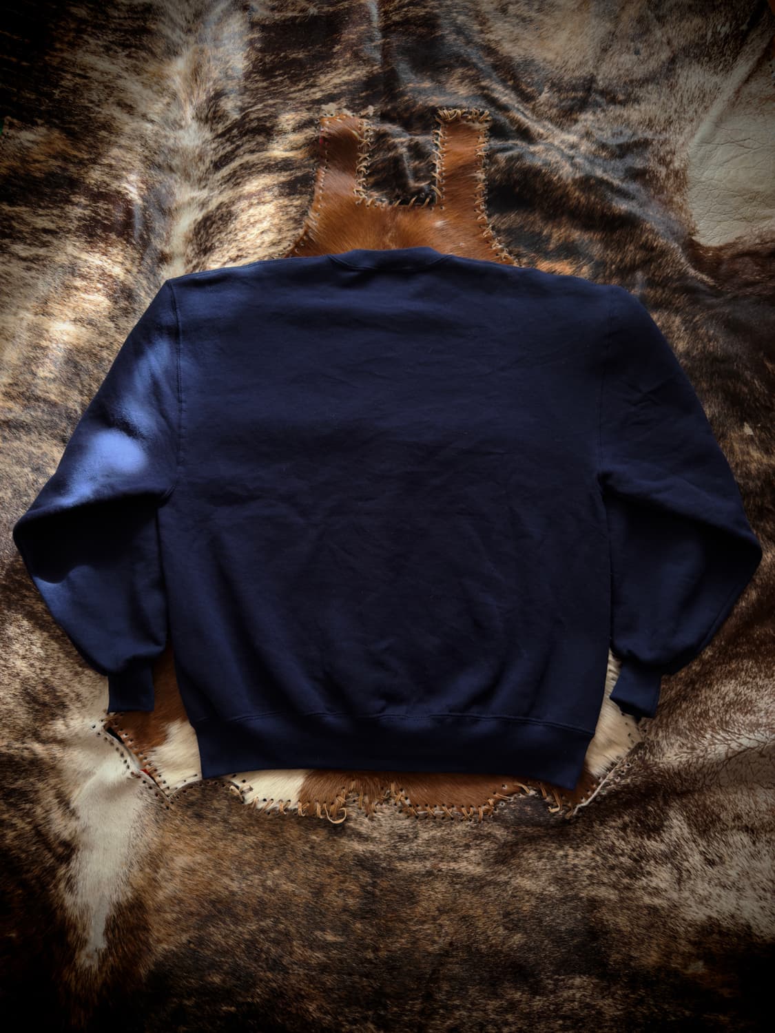 90S USA Russell Navy Sweatshirt 상품이미지2