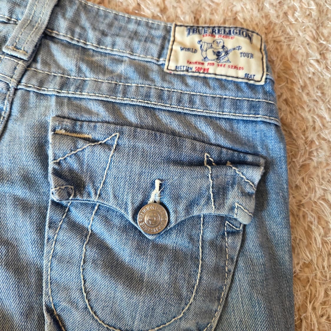 트루릴리젼 여성 롤업 데님 팬츠 상품이미지5