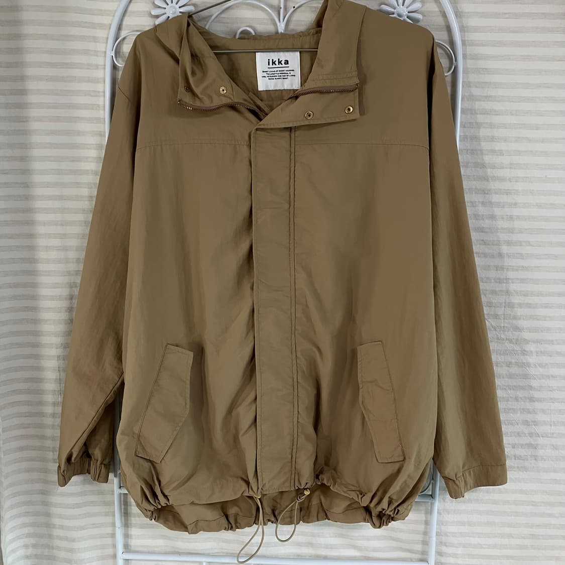 빈티지 베이지 골드 바람막이 823 y2k 스트릿 모리 갸루 일본빈티지  상품이미지1